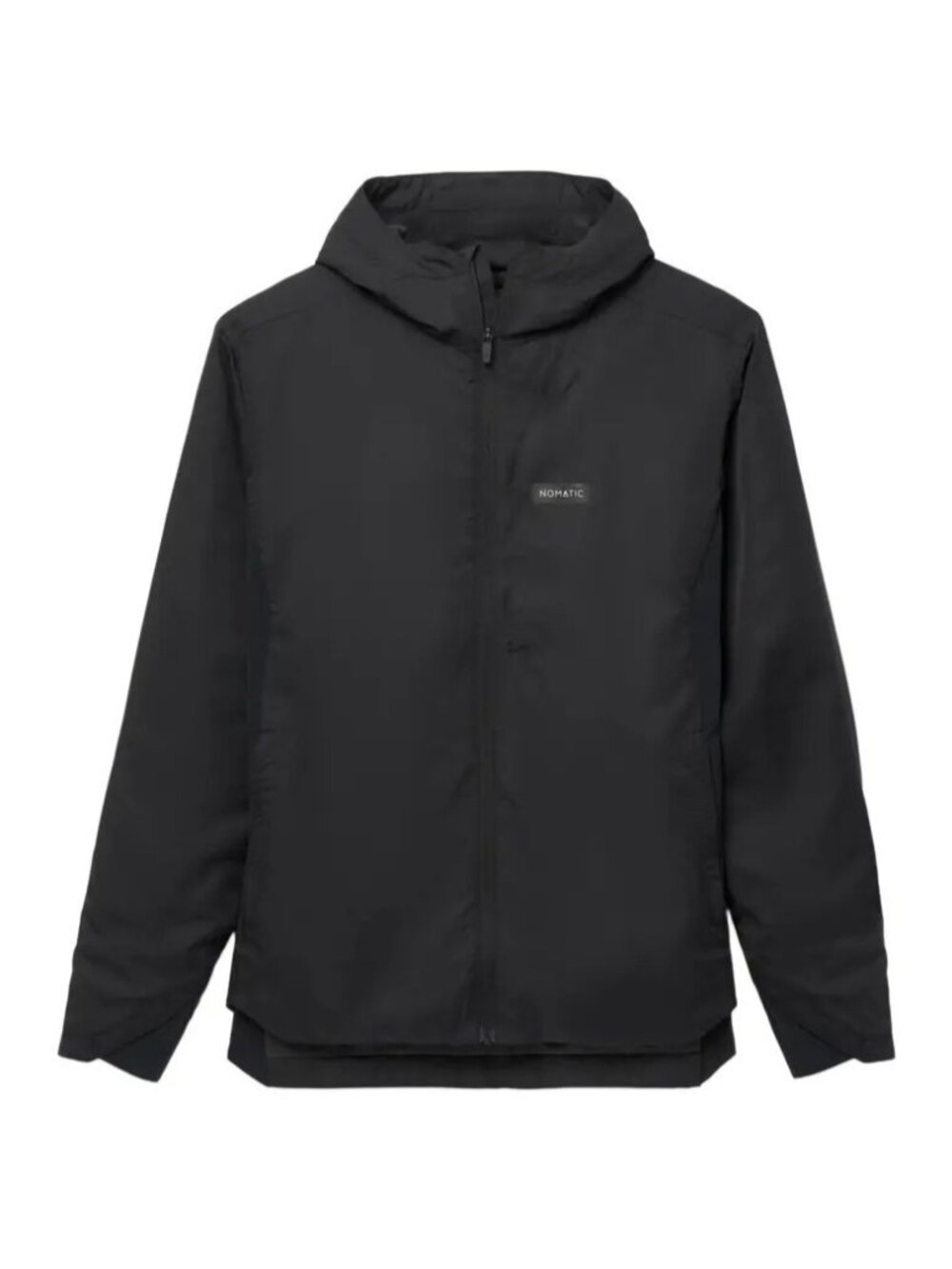 Nomatic Outset Jacket Hooded Packable  Windbreaker Black Sz S Travel Pillow